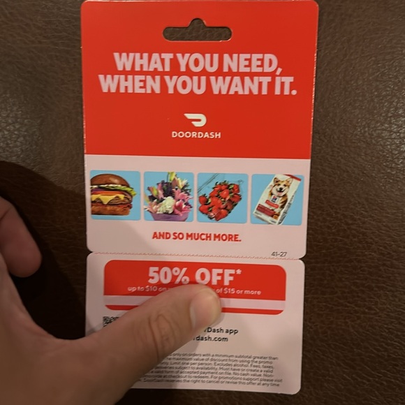 50% off your first DoorDash order - Picture 2 of 2